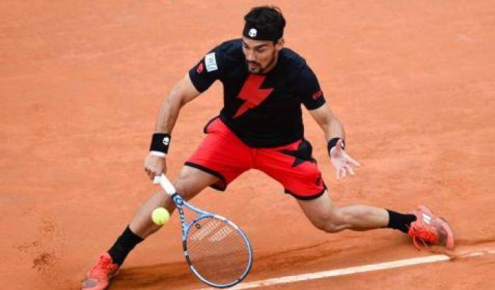 Open Bnl: Fognini fa l'impresa, eliminato l'austriaco Thiem