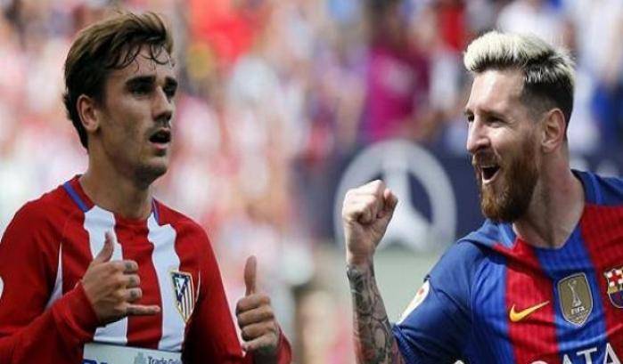 Messi chiama Griezmann: "E' fortissimo, venga al Barcellona"