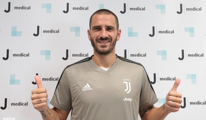 Bonucci ritorna alla base: effettuate le visite mediche con la Juve