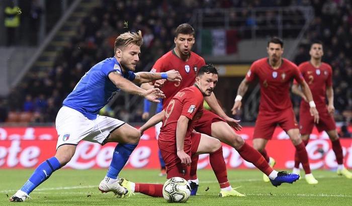 Una bella Italia pareggia con il Portogallo, ma niente Final Four