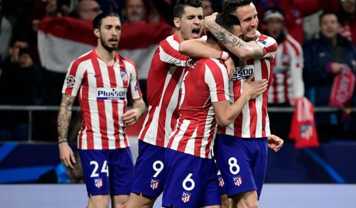 Liga: dopo il Barcellona anche i giocatori dell'Atletico Madrid si tagliano lo stipendio del 70%