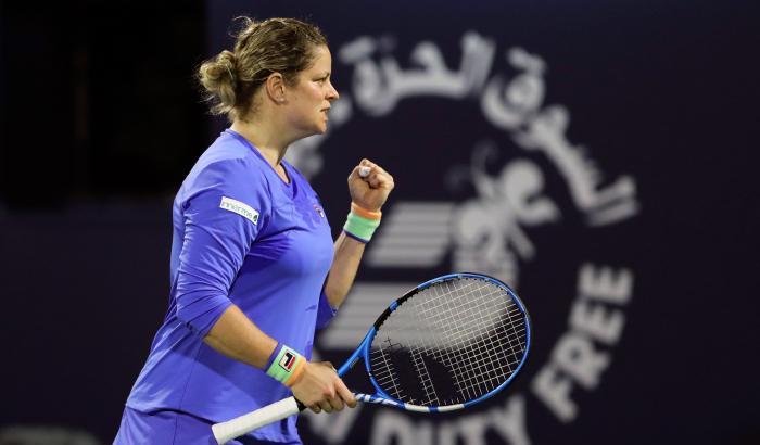 Tennis: Kim Clijsters lancia un messaggio d'amore ai medici di prima linea