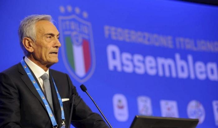 Gravina:"Non voglio essere il becchino del calcio italiano"