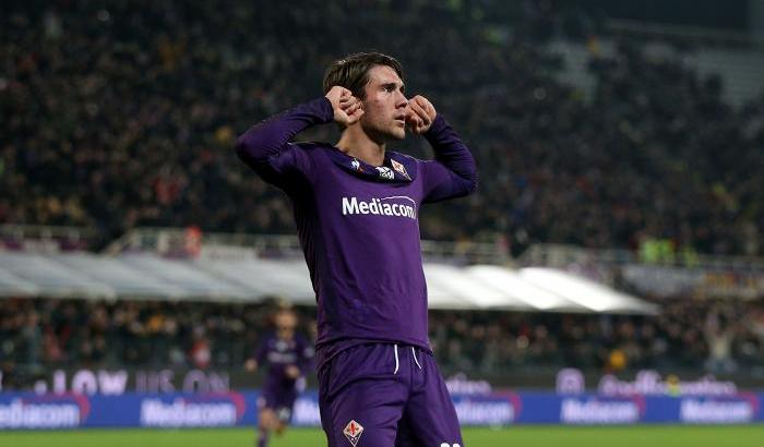 Fiorentina, Vlahovic non vede l'ora di tornare a giocare