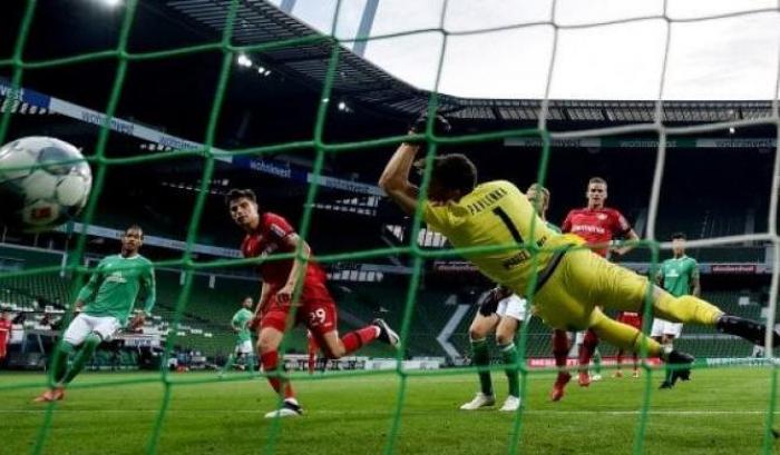 La partita tra Werder Brema-Bayer Leverkusen si conclude 1-4