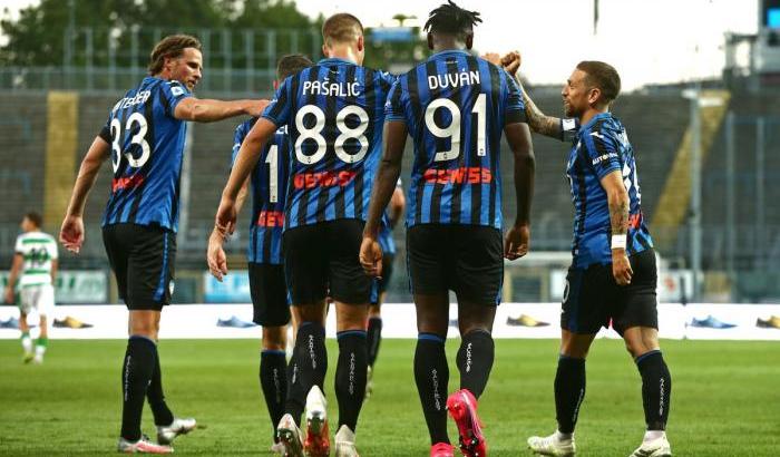 Atalanta travolgente: Sassuolo battuto 4-1, continua la corsa Champions