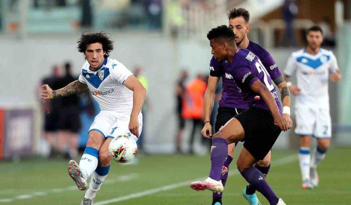 Fiorentina-Brescia termina 1-1. Partita combattuta al Franchi