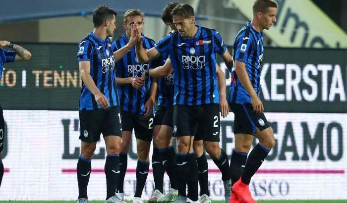 Atalanta Sampdoria 2-0: segnano Toloi e Muriel. La Dea scavalca l'Inter e si porta a -2 dal secondo posto