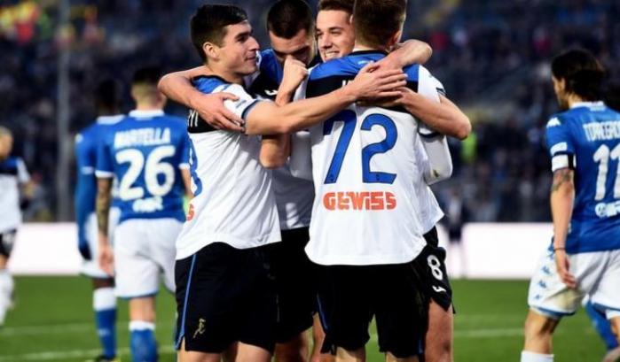 L'Atalanta travolge il Brescia, finisce 6-2