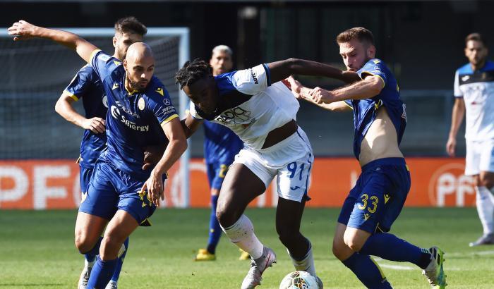 Verona-Atalanta: Pessina risponde a Zapata, finisce 1-1