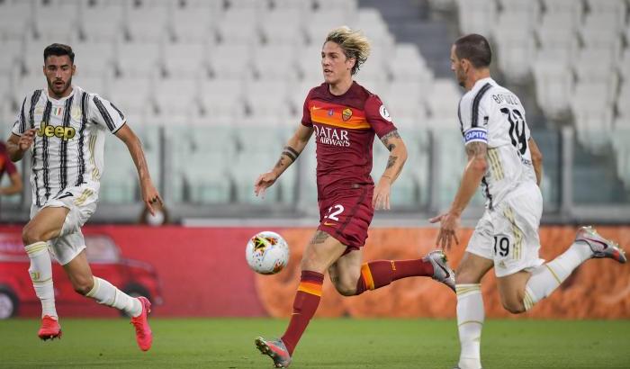 Juventus-Roma 1-3: vittoria in rimonta dei giallorossi. Zaniolo da applausi