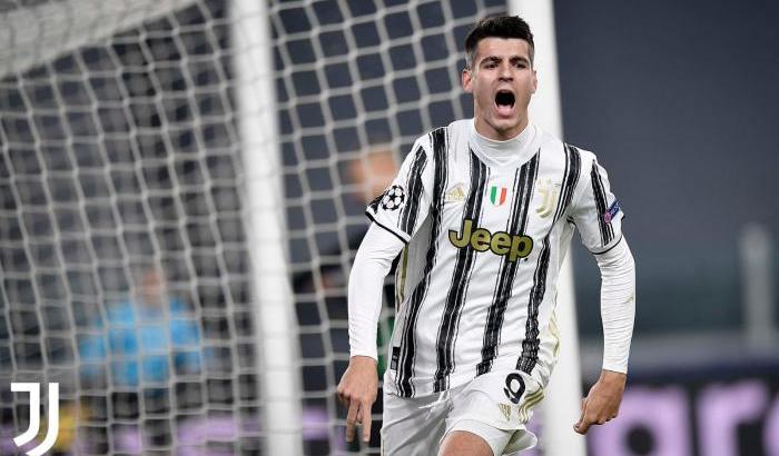 Juventus-Ferencvaros 2-1: Morata regala la vittoria e il passaggio del turno nel finale