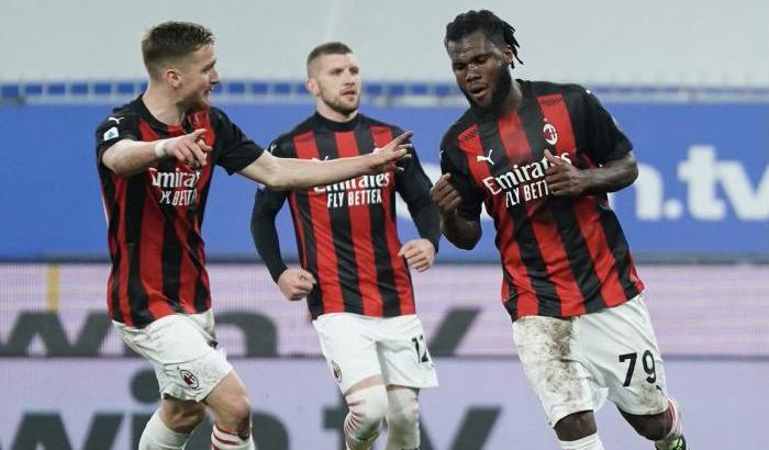 Finisce 1-2 tra Samp e Milan: Kessie e Castillejo portano alla vittoria i rossoneri