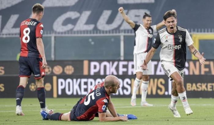 Genoa-Juventus 1-3, bianconeri la chiudono nel finale con Ronaldo