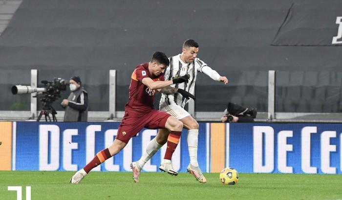 Juventus-Roma 2-0: i bianconeri vincono e sorpassano i giallorossi