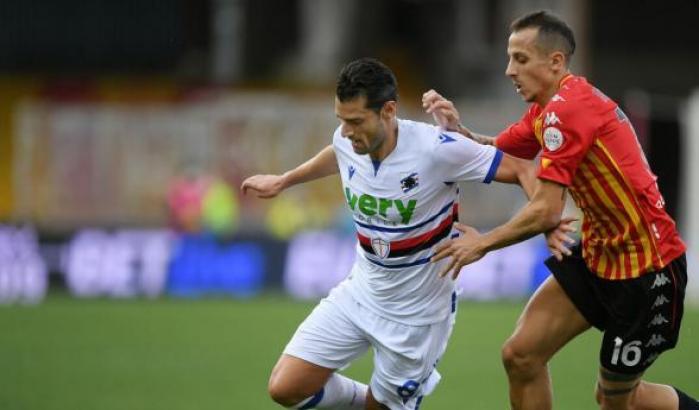 Finisce 1-1 tra Benevento e Sampdoria: a Caprari risponde Keita