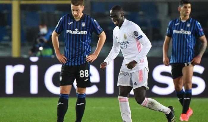 Champions League, Atalanta stoica ma passa il Real: finisce 0-1. Dea in 10 per oltre 70 minuti