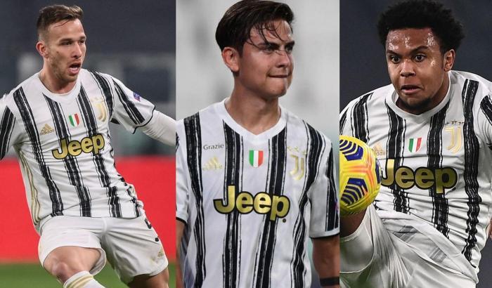 Juventus: Dybala, Arthur e McKennie non convocati per la partita contro il Torino
