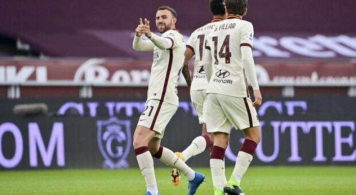 Torino- Roma 0-1 al 45': giallorossi avanti, ma in difficoltà