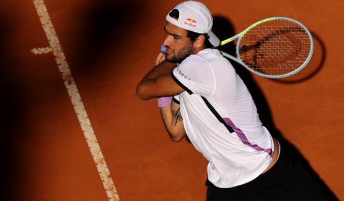 Masters 1000 di Roma: successi di Berrettini, Sonego e della coppia Musetti-Fognini, in serata Nadal-Sinner