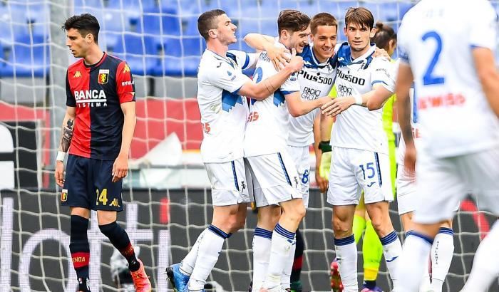 L'Atalanta è di nuovo in Champions League: decisiva la vittoria per 3-4 sul Genoa