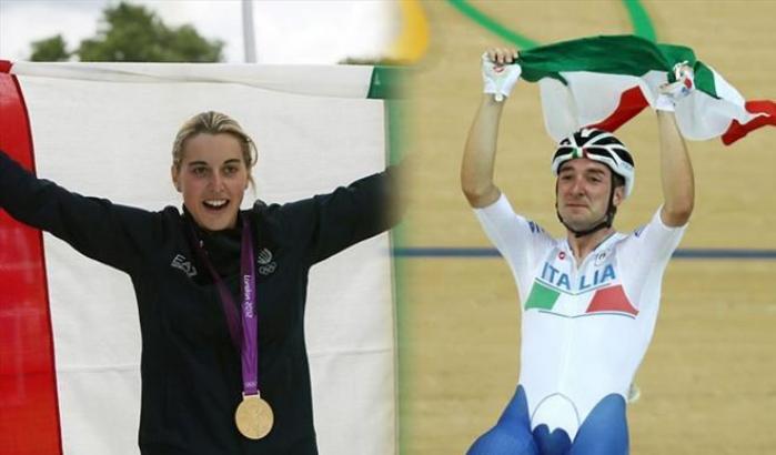 Olimpiadi 2020: Elia Viviani e Jessica Rossi saranno i portabandiera italiani