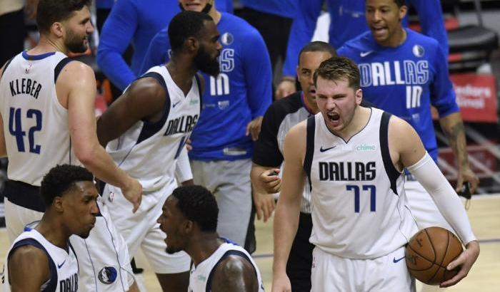 Playoff Nba: Dallas sorprende Clippers e va sul 2-0