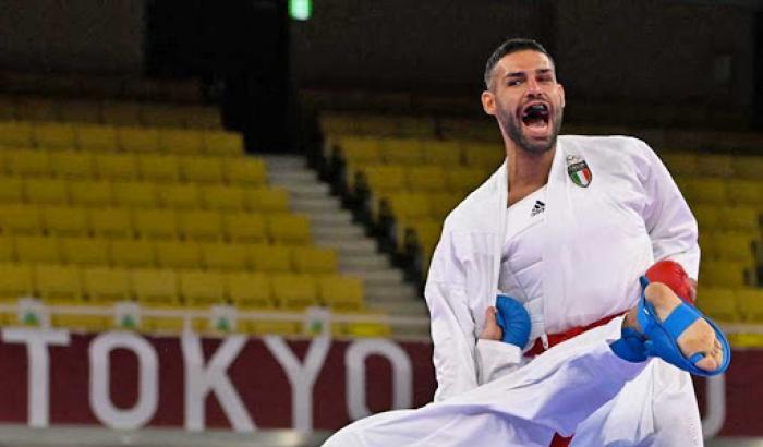 Luigi Busà medaglia d'oro nel karate. E' la nona per l'Italia