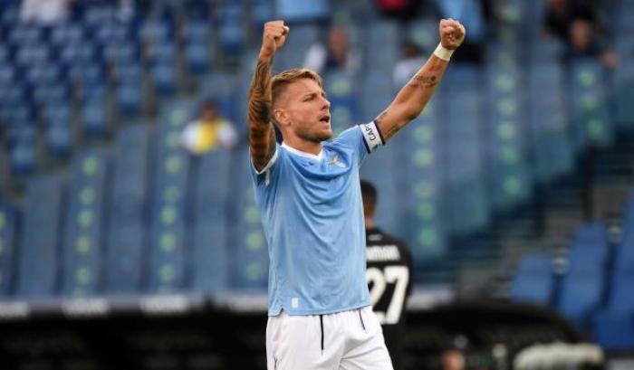 La Lazio distrugge lo Spezia con risultato tennistico: finisce 6-1. Atalanta fermata sullo 0-0 dal Bologna