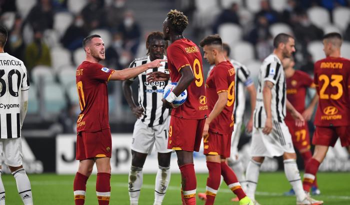 Roma, il post-Stadium di una squadra delusa e amareggiata